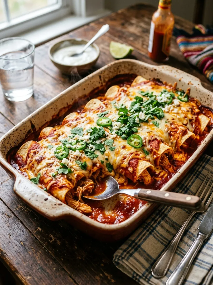 Chicken Enchiladas