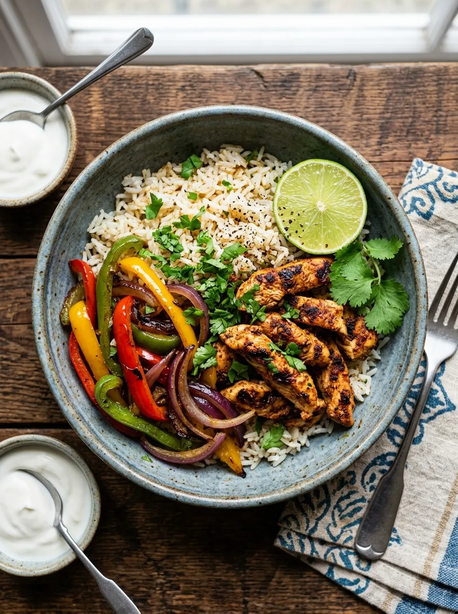 Chicken Fajita Bowls