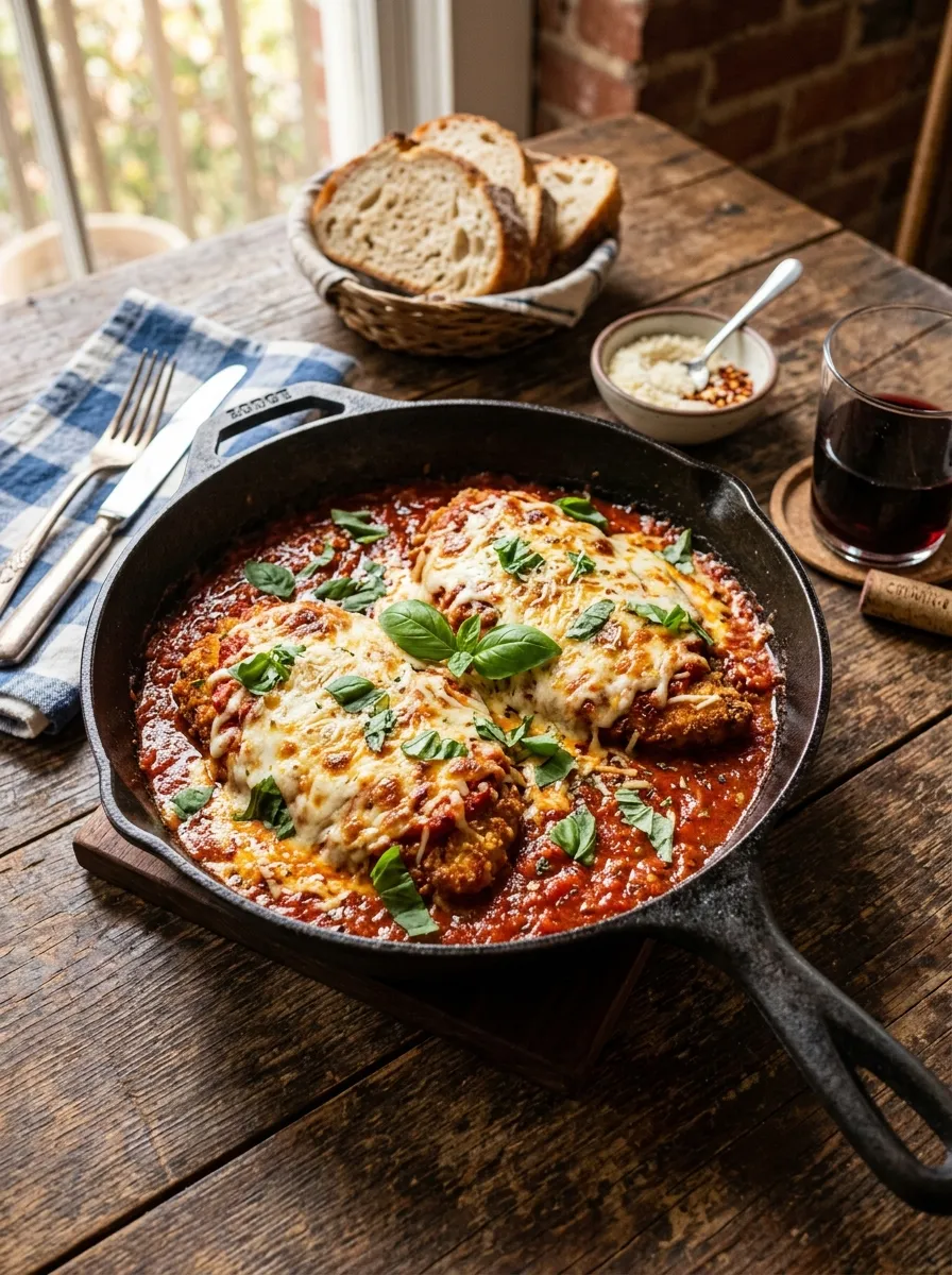 Chicken Parmesan Skillet