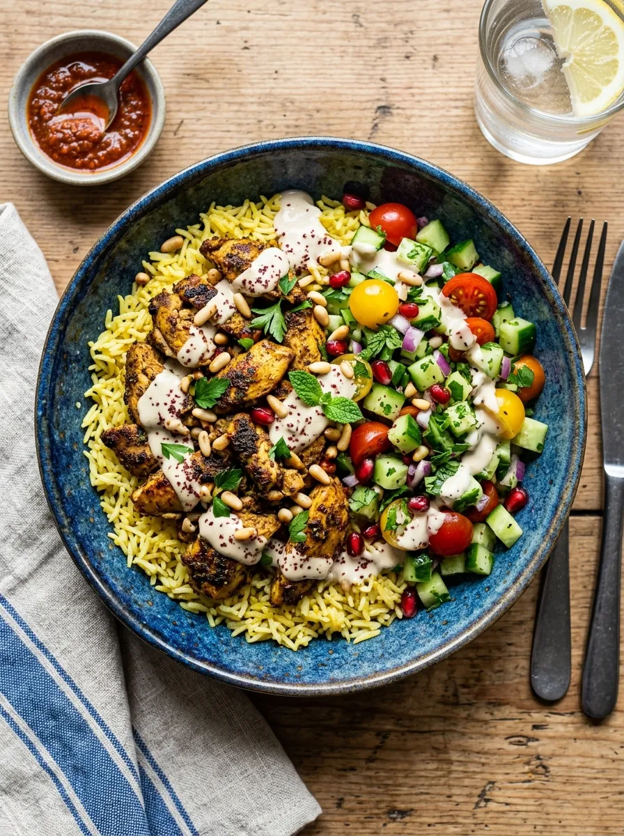 Chicken Shawarma Bowls