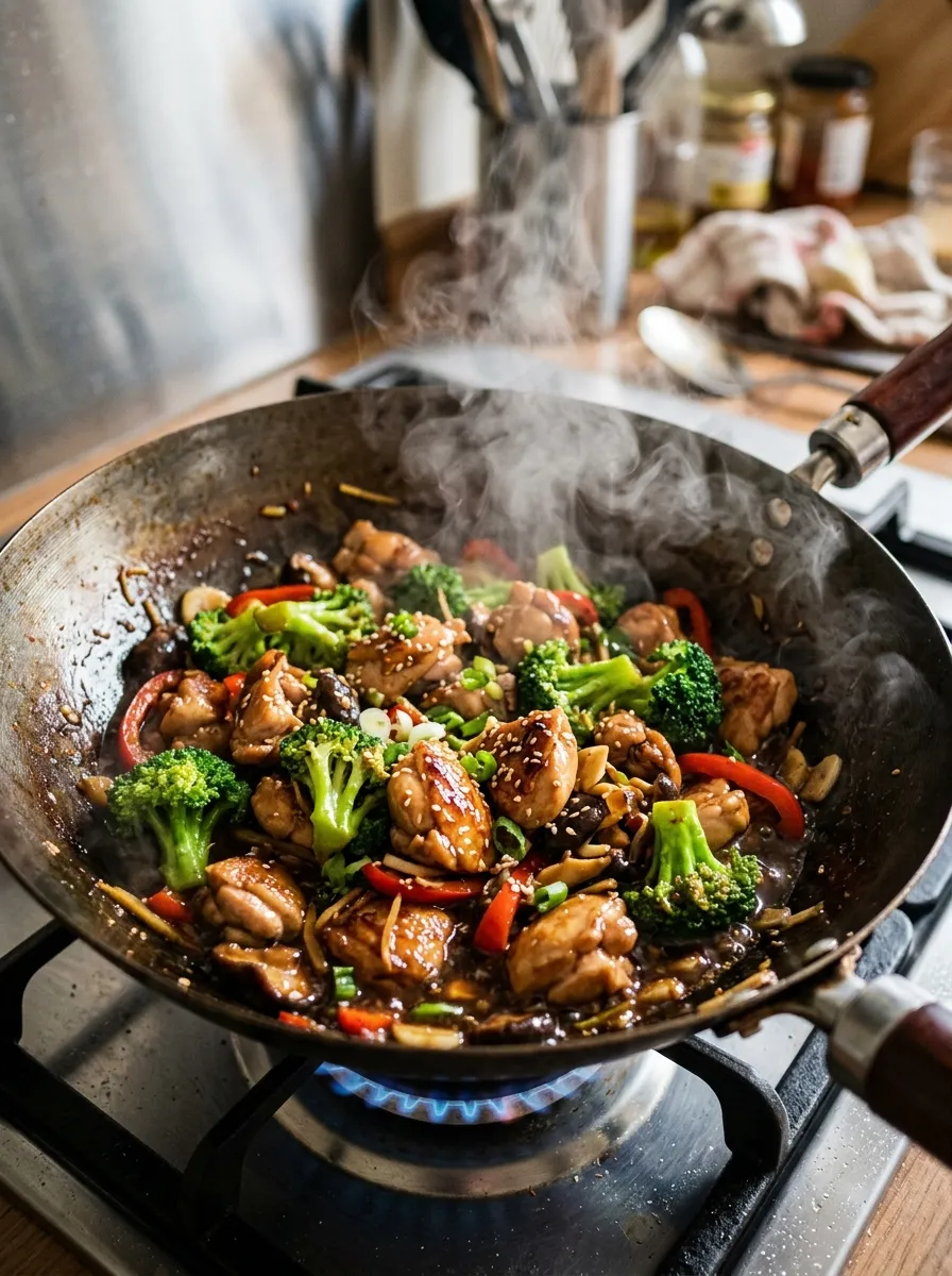 Chicken and Broccoli Stir Fry