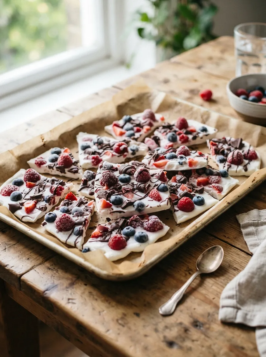 Greek Yogurt Bark