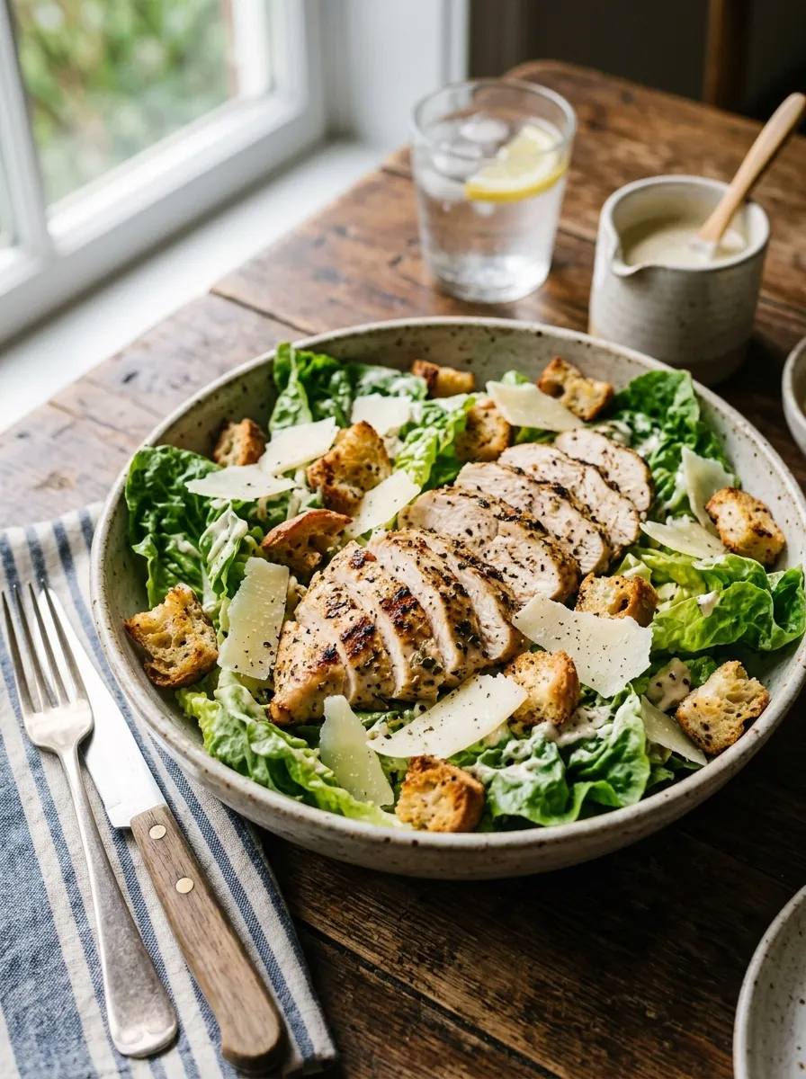 Grilled Chicken Caesar Salad