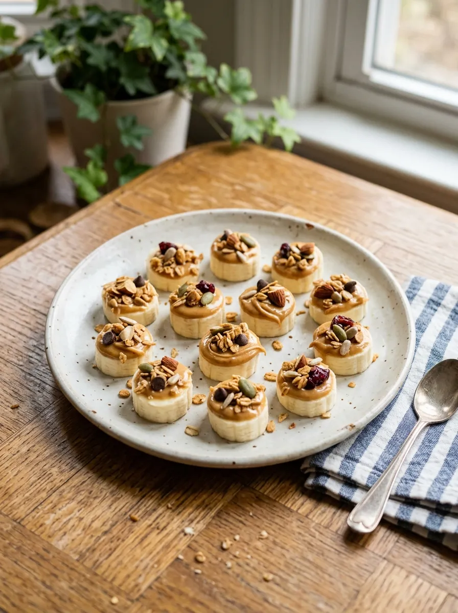 Peanut Butter Banana Bites