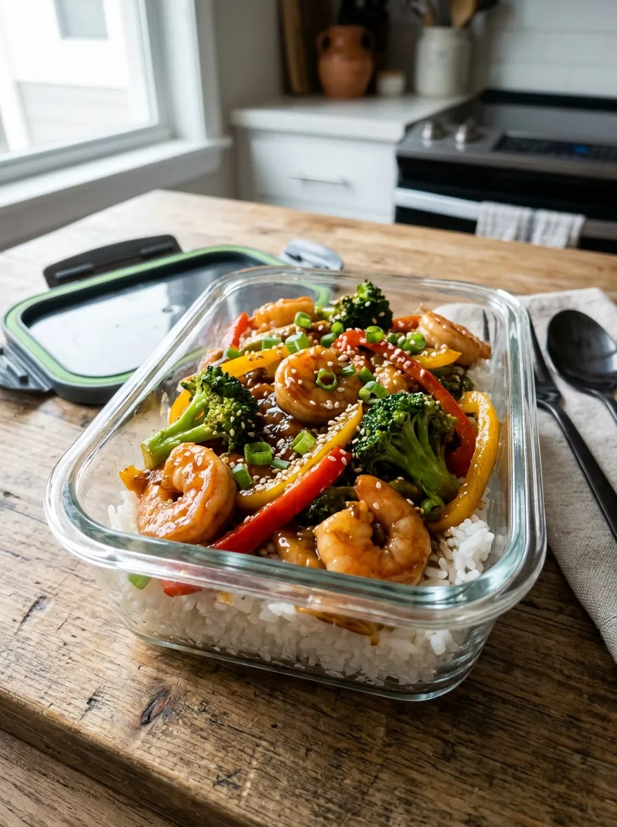 Shrimp and Veggie Stir Fry