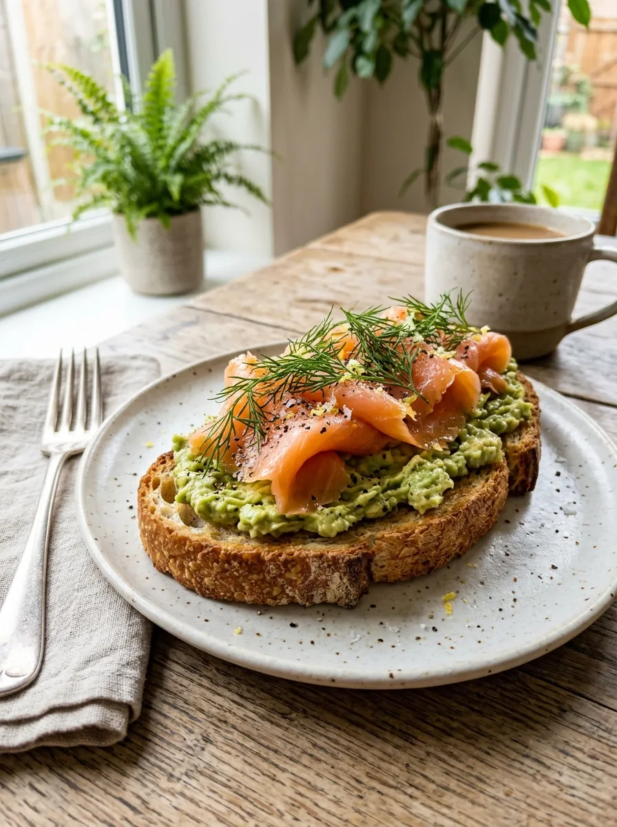 Smoked Salmon Avocado Toast