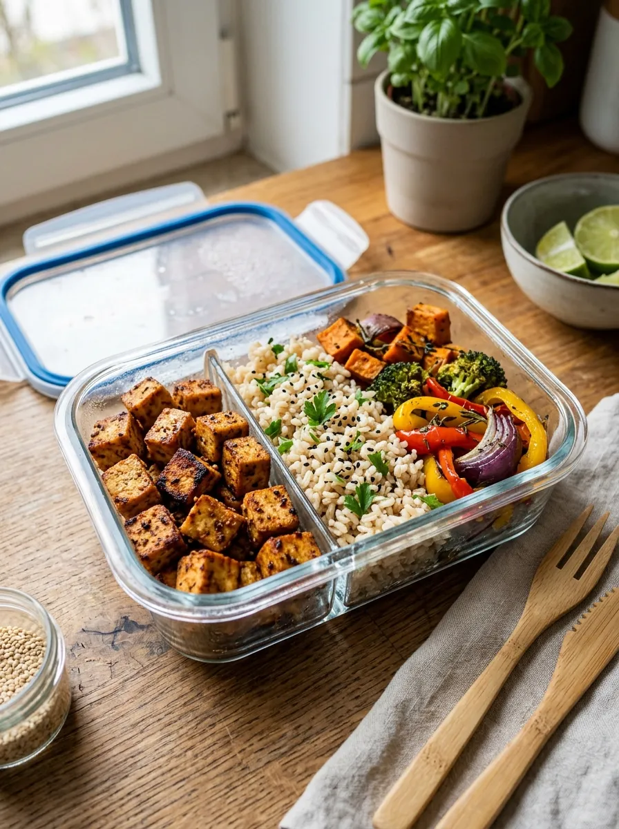 Tofu and Veggie Grain Bowls