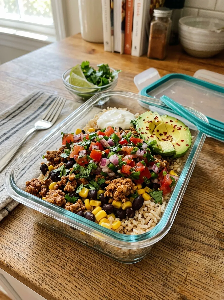 Turkey Taco Bowls